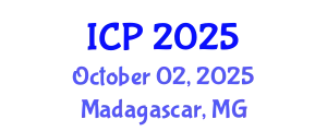 International Conference on Physics (ICP) October 02, 2025 - Madagascar, Madagascar