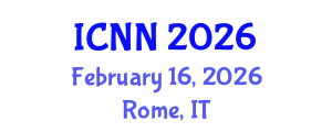 International Conference on Nanoscience and Nanotechnology (ICNN) February 16, 2026 - Rome, Italy