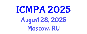 International Conference on Mathematical Physics and Applications (ICMPA) August 28, 2025 - Moscow, Russia