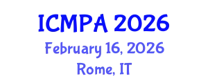International Conference on Mathematical Physics and Applications (ICMPA) February 16, 2026 - Rome, Italy