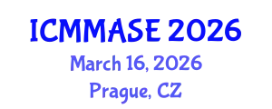 International Conference on Mathematical Methods and Applications in Science and Engineering (ICMMASE) March 16, 2026 - Prague, Czechia