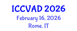 International Conference on Communication, Visual Arts and Design (ICCVAD) February 16, 2026 - Rome, Italy