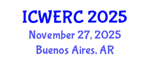 International Conference on Wildlife Ecology, Rehabilitation and Conservation (ICWERC) November 27, 2025 - Buenos Aires, Argentina