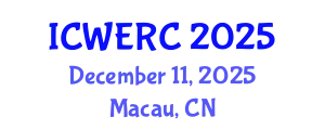 International Conference on Wildlife Ecology, Rehabilitation and Conservation (ICWERC) December 11, 2025 - Macau, China