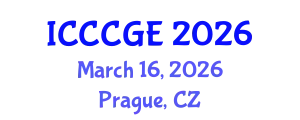 International Conference on Civil, Construction and Geological Engineering (ICCCGE) March 16, 2026 - Prague, Czechia