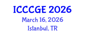 International Conference on Civil, Construction and Geological Engineering (ICCCGE) March 16, 2026 - Istanbul, Turkey