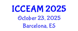 International Conference on Civil Engineering and Applied Mechanics (ICCEAM) October 23, 2025 - Barcelona, Spain
