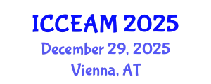 International Conference on Civil Engineering and Applied Mechanics (ICCEAM) December 29, 2025 - Vienna, Austria