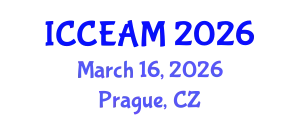 International Conference on Civil Engineering and Applied Mechanics (ICCEAM) March 16, 2026 - Prague, Czechia