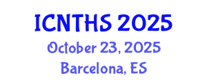 International Conference on Nuclear Thermal Hydraulics and Safety (ICNTHS) October 23, 2025 - Barcelona, Spain