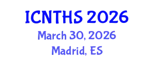 International Conference on Nuclear Thermal Hydraulics and Safety (ICNTHS) March 30, 2026 - Madrid, Spain