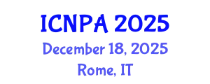 International Conference on Neutrino Physics and Astrophysics (ICNPA) December 18, 2025 - Rome, Italy
