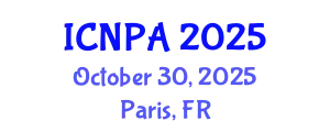 International Conference on Neutrino Physics and Astrophysics (ICNPA) October 30, 2025 - Paris, France