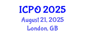 International Conference on Photonics and Optoelectronics (ICPO) August 21, 2025 - London, United Kingdom