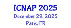 International Conference on Nuclear and Atomic Physics (ICNAP) December 29, 2025 - Paris, France