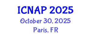 International Conference on Nuclear and Atomic Physics (ICNAP) October 30, 2025 - Paris, France