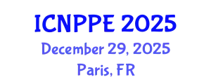 International Conference on Nuclear Power Plants Engineering (ICNPPE) December 29, 2025 - Paris, France