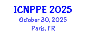 International Conference on Nuclear Power Plants Engineering (ICNPPE) October 30, 2025 - Paris, France