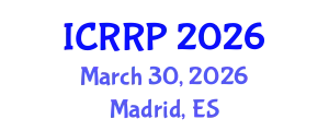 International Conference on Radioactivity and Radiation Protection (ICRRP) March 30, 2026 - Madrid, Spain