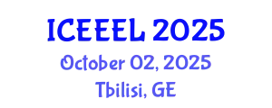 International Conference on e-Education and e-Learning (ICEEEL) October 02, 2025 - Tbilisi, Georgia