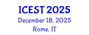 International Conference on Educational Sciences and Technology (ICEST) December 18, 2025 - Rome, Italy