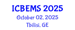 International Conference on Business, Economics and Management Sciences (ICBEMS) October 02, 2025 - Tbilisi, Georgia