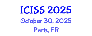 International Conference on Information Systems Security (ICISS) October 30, 2025 - Paris, France