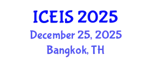 International Conference on Engineering and Industrial Sciences (ICEIS) December 25, 2025 - Bangkok, Thailand
