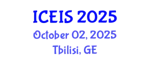 International Conference on Engineering and Industrial Sciences (ICEIS) October 02, 2025 - Tbilisi, Georgia