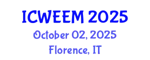 International Conference on Water, Energy and Environmental Management (ICWEEM) October 02, 2025 - Florence, Italy