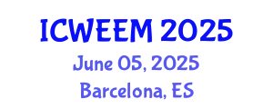 International Conference on Water, Energy and Environmental Management (ICWEEM) June 05, 2025 - Barcelona, Spain