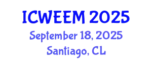 International Conference on Water, Energy and Environmental Management (ICWEEM) September 18, 2025 - Santiago, Chile