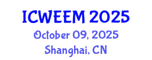 International Conference on Water, Energy and Environmental Management (ICWEEM) October 09, 2025 - Shanghai, China