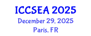 International Conference on Computer Science, Engineering and Applications (ICCSEA) December 29, 2025 - Paris, France