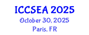 International Conference on Computer Science, Engineering and Applications (ICCSEA) October 30, 2025 - Paris, France