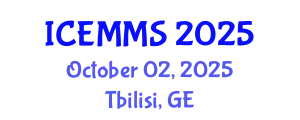 International Conference on Economics, Marketing and Management Sciences (ICEMMS) October 02, 2025 - Tbilisi, Georgia