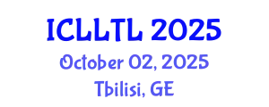 International Conference on Linguistics, Language Teaching and Learning (ICLLTL) October 02, 2025 - Tbilisi, Georgia