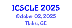 International Conference on Supply Chain and Logistics Engineering (ICSCLE) October 02, 2025 - Tbilisi, Georgia