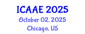 International Conference on Aerospace and Aviation Engineering (ICAAE) October 02, 2025 - Chicago, United States