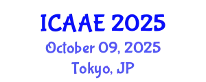 International Conference on Aerospace and Aviation Engineering (ICAAE) October 09, 2025 - Tokyo, Japan