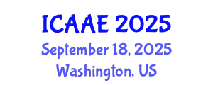 International Conference on Aerospace and Aviation Engineering (ICAAE) September 18, 2025 - Washington, United States