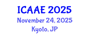 International Conference on Aerospace and Aviation Engineering (ICAAE) November 24, 2025 - Kyoto, Japan