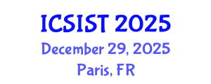 International Conference on Sustainable Information Systems and Technologies (ICSIST) December 29, 2025 - Paris, France