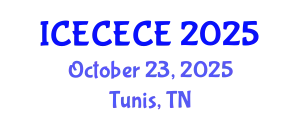 International Conference on Electrical, Computer, Electronics and Communication Engineering (ICECECE) October 23, 2025 - Tunis, Tunisia