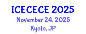 International Conference on Electrical, Computer, Electronics and Communication Engineering (ICECECE) November 24, 2025 - Kyoto, Japan