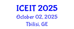 International Conference on Education and Information Technology (ICEIT) October 02, 2025 - Tbilisi, Georgia
