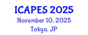International Conference on Aerospace, Propulsion and Energy Sciences (ICAPES) November 10, 2025 - Tokyo, Japan