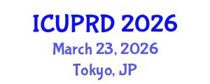 International Conference on Urban Planning and Regional Development (ICUPRD) March 23, 2026 - Tokyo, Japan