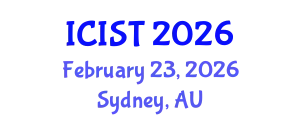 International Conference on Intelligent Systems and Technologies (ICIST) February 23, 2026 - Sydney, Australia