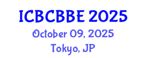 International Conference on Bioinformatics, Computational Biology and Biomedical Engineering (ICBCBBE) October 09, 2025 - Tokyo, Japan